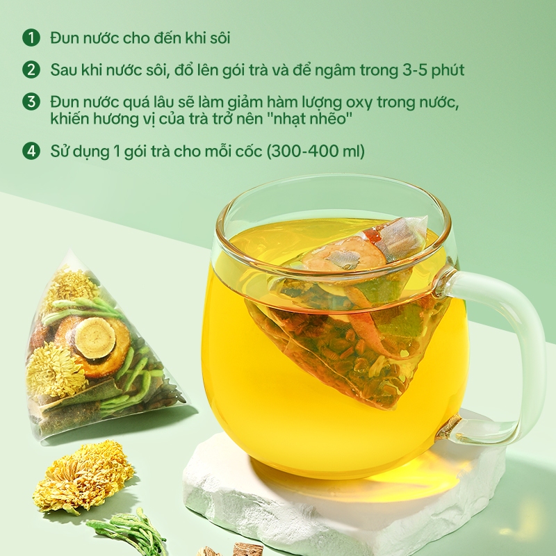 Tong Ren Tang Trà Thảo Mộc Cho Người Tiểu Đường – Ổn Định Đường Huyết,Giảm Khát Nước,Đi Tiểu Nhiều