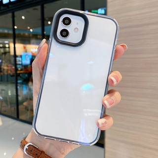 Ốp Lưng iPhone 3 Trong 1 Mềm Trong Suốt, Chống Sốc, Bảo Vệ Camera - iP 7/8/X/XS/11/12/13/14/15/16/17/Plus/Pro/Max/Air