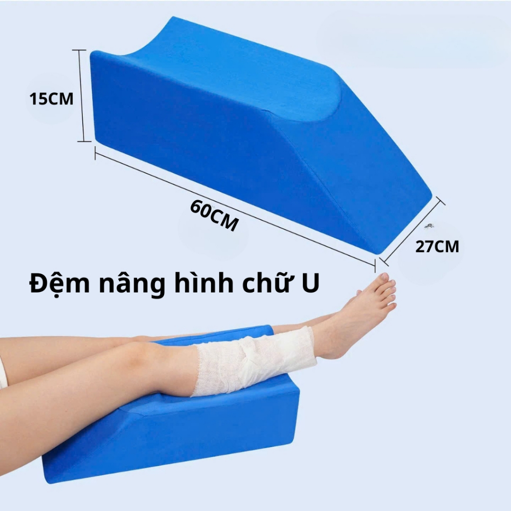 Đệm nâng chân giảm sưng tấy – dùng cho bệnh nhân bó bột người già hay bị mỏi chân , đau nhức
