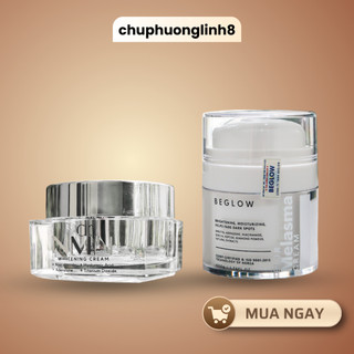 Combo Kem Ngày NMN Chuskin và Kem Đêm Bạch Tuyết 50G Dưỡng trắng, phục hồi, căng bóng da CB0176