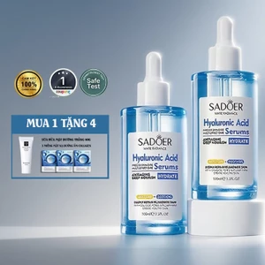 【100ml 】SERUM Trẻ Hóa Da Hyaluronic Acid 1.5%, Trắng Da, Dưỡng Ẩm，siêu cấp ẩm & giảm nếp nhăn