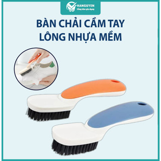 Bàn chải đánh giày cầm tay đa năng lông nhựa mềm vệ sinh giày dép đồ dùng