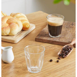 Bộ 6 cốc thủy tinh LOTUS GLASS VTC03 trong suốt cao cấp, an toàn, dùng để uống nước, trà đá, cafe