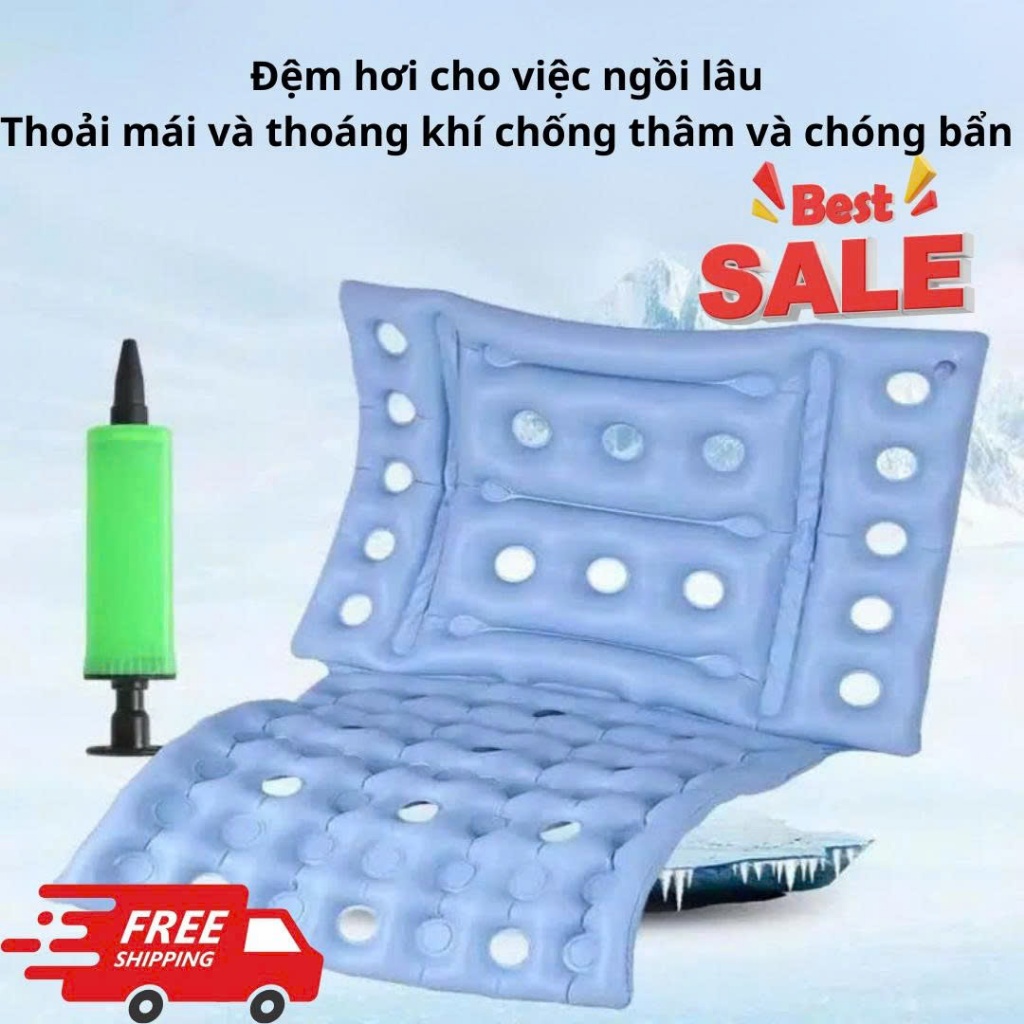 ĐỆM XE LĂN CHỐNG LOÉT – ÊM ÁI, THOÁNG KHÍ, AN TOÀN CHO NGƯỜI BỆNH , NGƯỜI LÁI XE , NGỒI LÀM VĂN PHÒNG