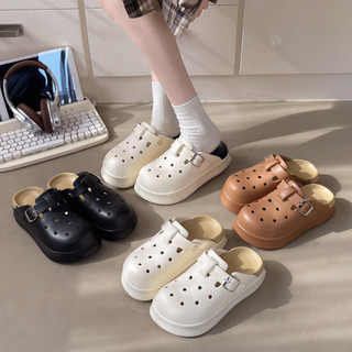 Dép sục nữ đế cao 5cm trơn SR V2 kiểu sandal dễ thương năng động Mita CS-196