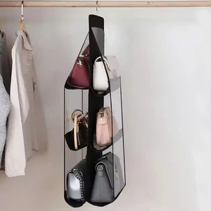 Túi Đựng Túi Xách 6 Ngăn - Túi Bảo Quản Giỏ Xách Chống Bụi