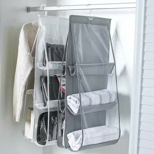 Túi Đựng Túi Xách 6 Ngăn - Túi Bảo Quản Giỏ Xách Chống Bụi