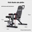 Ghế Tập Gym Tại Nhà 187N, Ghế Tập Tạ Đa Năng 9 Cấp Độ Điều Chỉnh Có Đá Chân Chịu Tải 200kg