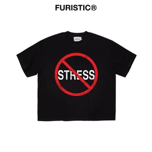 Áo Thun Tay Ngắn Form Boxy "Anti Stress" / FURISTIC® ANTI STRESS BOXY TSHIRT