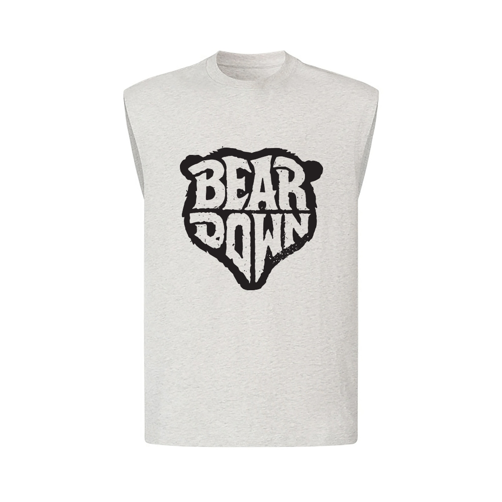 Áo Ba Lỗ Thể Thao Nam Nữ RedLabel In Họa Tiết "BEAR", Áo Tanktop Sát Nách Nam Nữ Cotton Cá Tính TT69