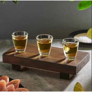 Bộ 12 cốc rượu đáy nhọn thủy tinh cao cấp LOTUS GLASS VTC06T chén rượu 30ml