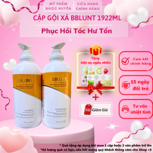 Dầu Gội Xả BBlunt 2000ml Phục Hồi Tóc Hư Tổn Bổ Sung Dưỡng Chất Cho Tóc Sản phẩm TOP1 lượt bán bị Shopee xoá mất :((