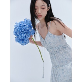 Đầm OLV 2 dây dáng Maxi cổ V nhún eo nữ tính điệu đà Mercer phù hợp đi chơi đi biển mùa hè