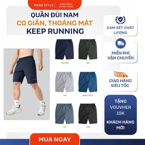 Combo Quần Short Thể Thao Sport Nam MenX Style Chất Liệu vải Gió Co Dãn 4 Chiều Menswear