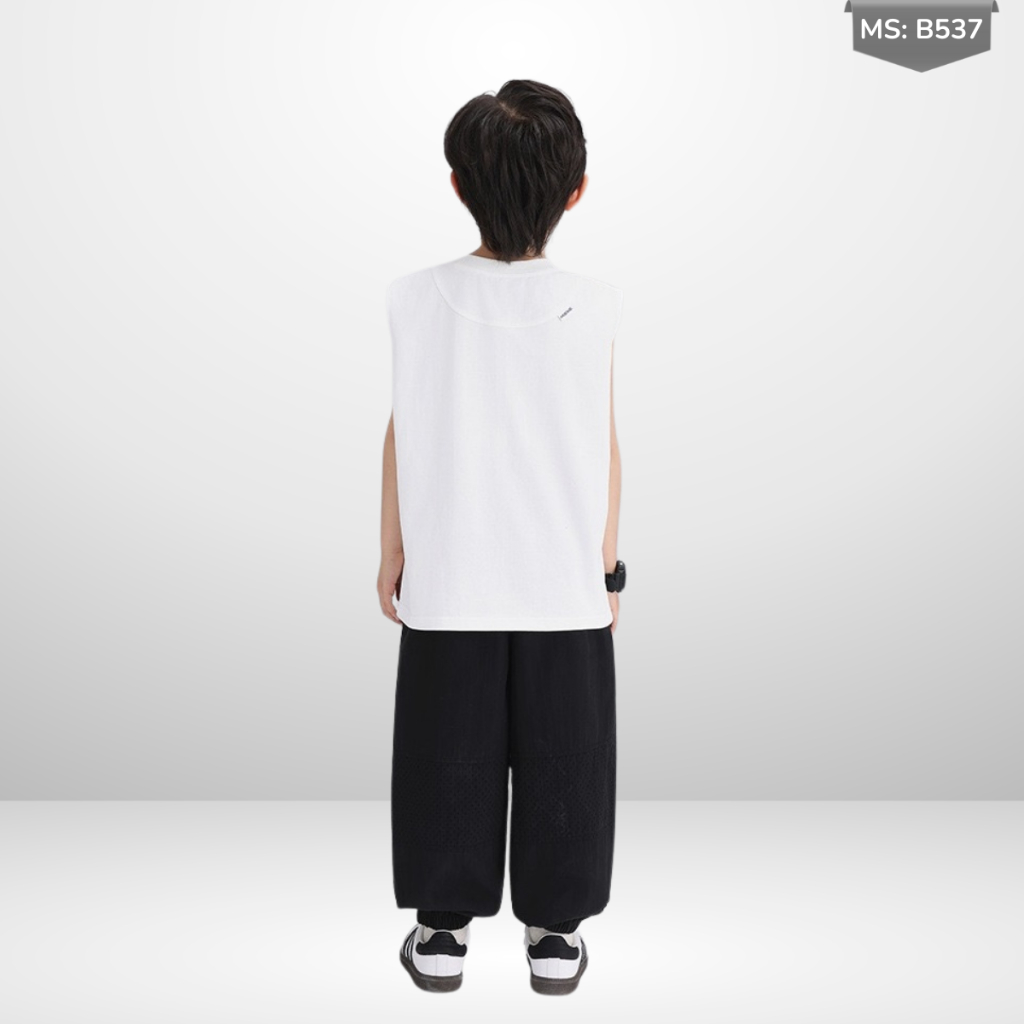 Áo Thun Ngắn Tay Mùa Hè Cho Bé Trai, Bé Gái In Hình Năng Động, Cổ Tròn | JJ Kids Fashion