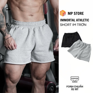 Quần Short Thể Thao Nam 6inch Vải Da Cá Trơn Cao Cấp Form Chuẩn Local Brand Immortal 2025