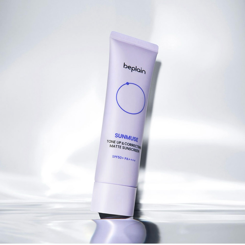 Kem chống nắng nâng tông kiềm dầu Beplain Sunmuse Tone Up & Correcting Matte SPF50+ PA++++ 50ml
