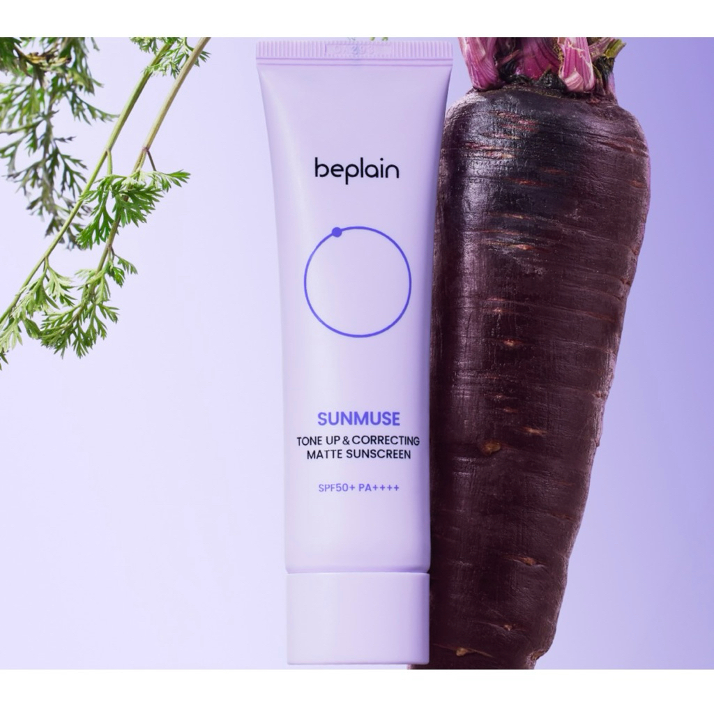 Kem chống nắng nâng tông kiềm dầu Beplain Sunmuse Tone Up & Correcting Matte SPF50+ PA++++ 50ml