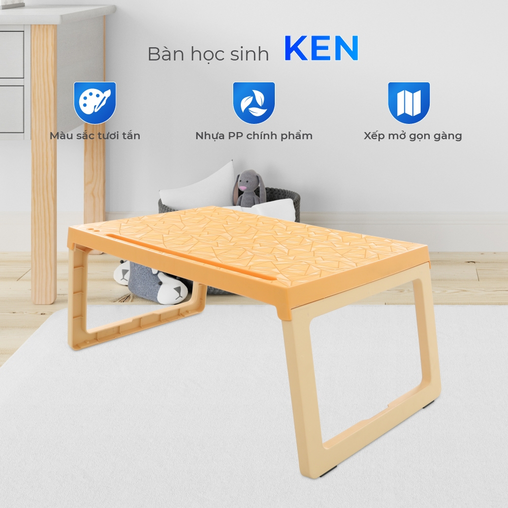[HỎA TỐC] Bàn học sinh Ken QUI PHÚC, gấp gọn tiện lợi, màu sắc đa dạng, bền màu, phù hợp cho bé