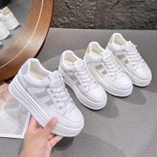 (tăng 1 size)Giày thể thao nữ độn đế 7cm thời trang QC.