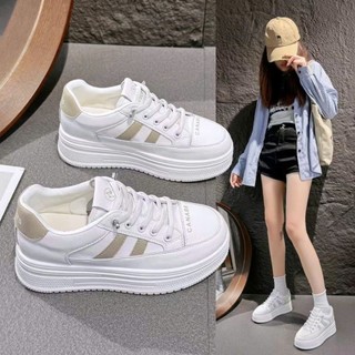(tăng 1 size)Giày thể thao nữ độn đế 7cm thời trang QC.
