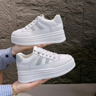 (tăng 1 size)Giày thể thao nữ độn đế 7cm thời trang QC.