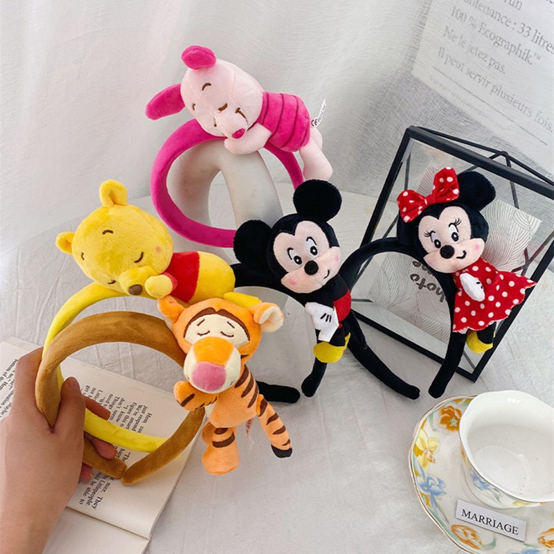 Bờm cài tóc dễ thương băng đô kitty đa dạng mẫu mã phối chi tiết hoạt hình ngộ nghĩnh băng đô rửa mặt skincare