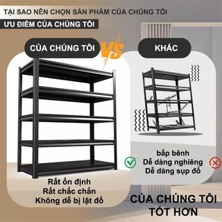 BMZAR Kệ sắt đa năng Kệ để đồ Tấm dày Kệ sắt đựng đồ Tải Trọng🔥 500KG🔥Kệ sắt v lỗ