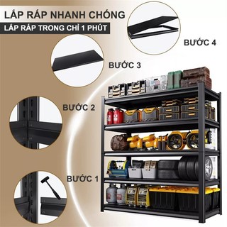 BMZAR Kệ sắt đa năng Kệ để đồ Tấm dày Kệ sắt đựng đồ Tải Trọng🔥 500KG🔥Kệ sắt v lỗ