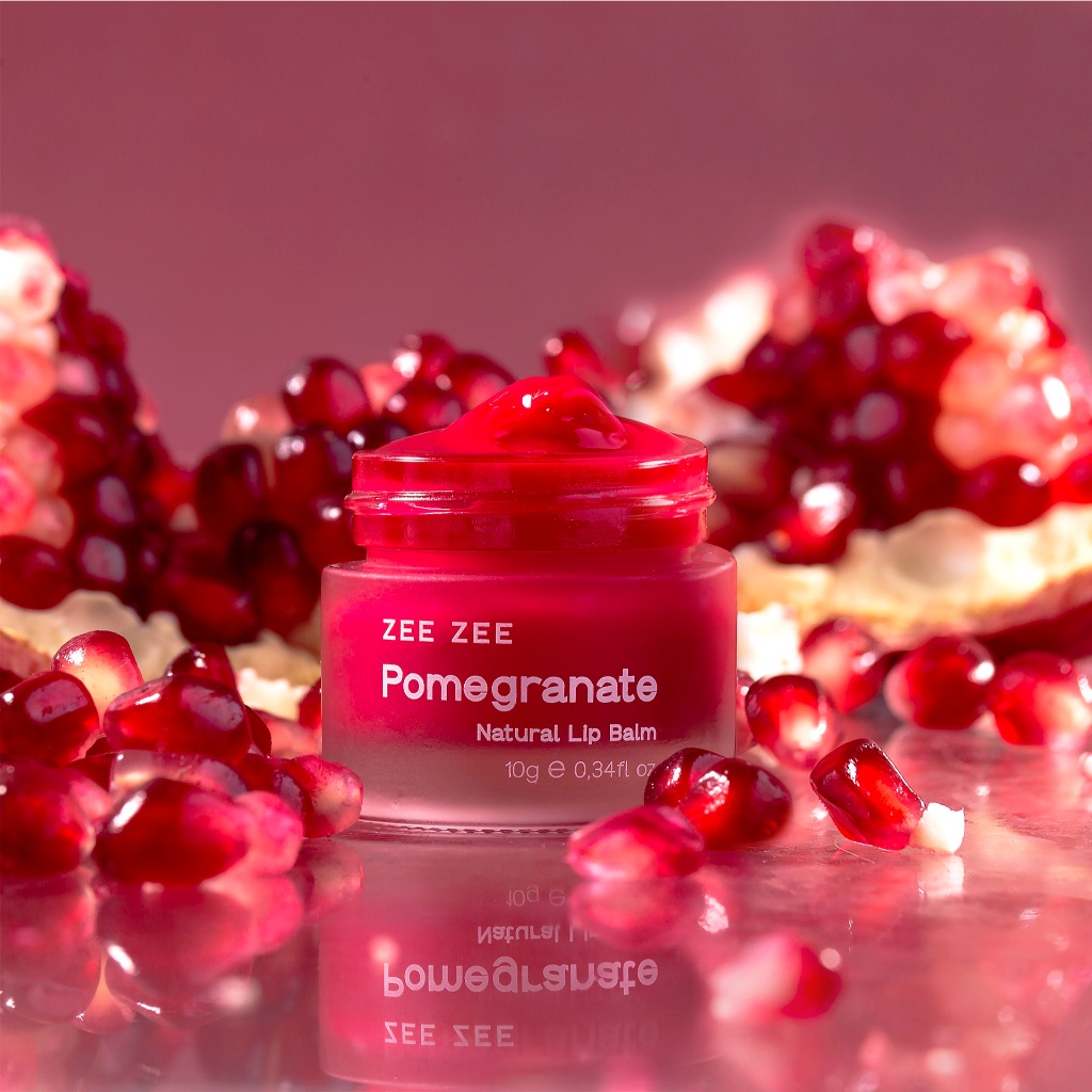 Dưỡng Môi Cao Cấp, Làm Hồng Môi chiết xuất lựu đỏ COLLAGEN - lựu đỏ LIPSHE hũ 5G Chính hãng