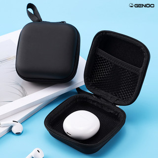 Túi Đựng Phụ Kiện 3D Da PU Cứng Cáp – Hộp Bảo Vệ Tai Nghe, Dây Sạc, Cục Sạc, Trang Sức – Chống Nước, Chống Va Đập GENOO
