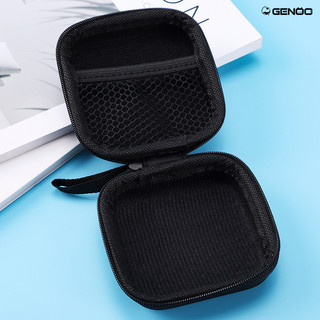 Túi Đựng Phụ Kiện 3D Da PU Cứng Cáp – Hộp Bảo Vệ Tai Nghe, Dây Sạc, Cục Sạc, Trang Sức – Chống Nước, Chống Va Đập GENOO