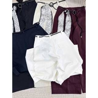 Quần Ống Rộng ELEGANETE Phối Nơ Và Dây Rút Siêu Hot Không Nhăn, Không Phai, Bai Xù, Chất Vải Dày Dặn