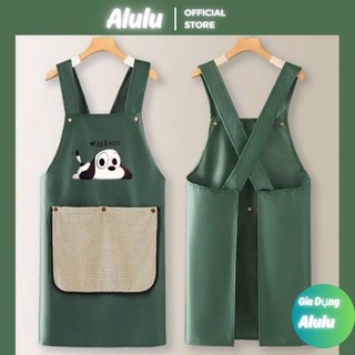 Tạp Dề Chống Thấm Nước Chất Liệu PVC, Có Chỗ Lau Tay Có Thể Tháo Rời Vệ Sinh Dễ Dàng Tiện Lợi