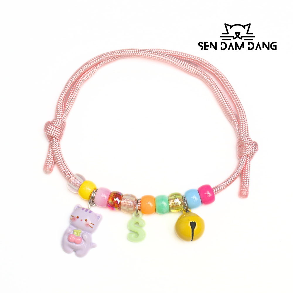 Vòng Dây Dù Kèm Chữ Cho Cún Mèo