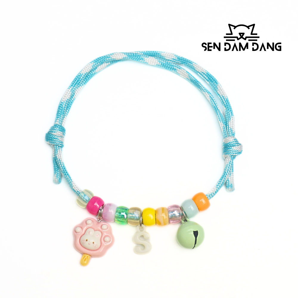 Vòng Dây Dù Kèm Chữ Cho Cún Mèo