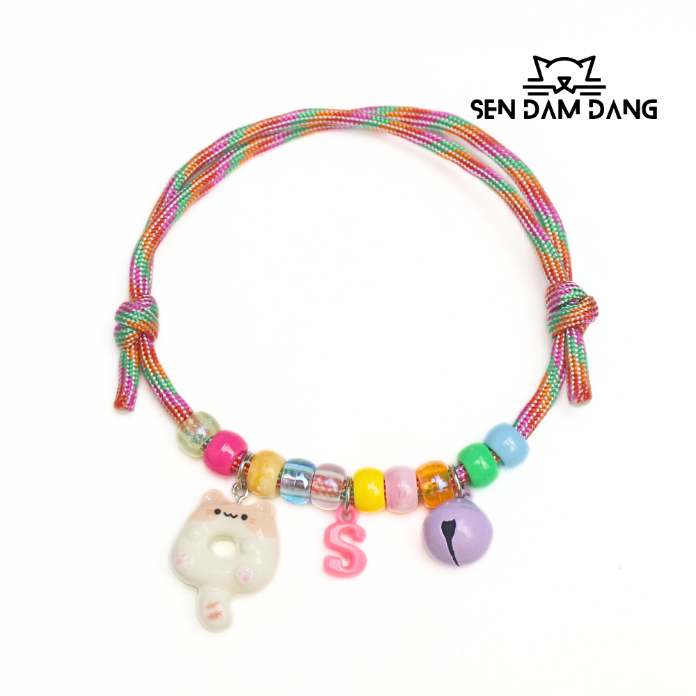 Vòng Dây Dù Kèm Chữ Cho Cún Mèo