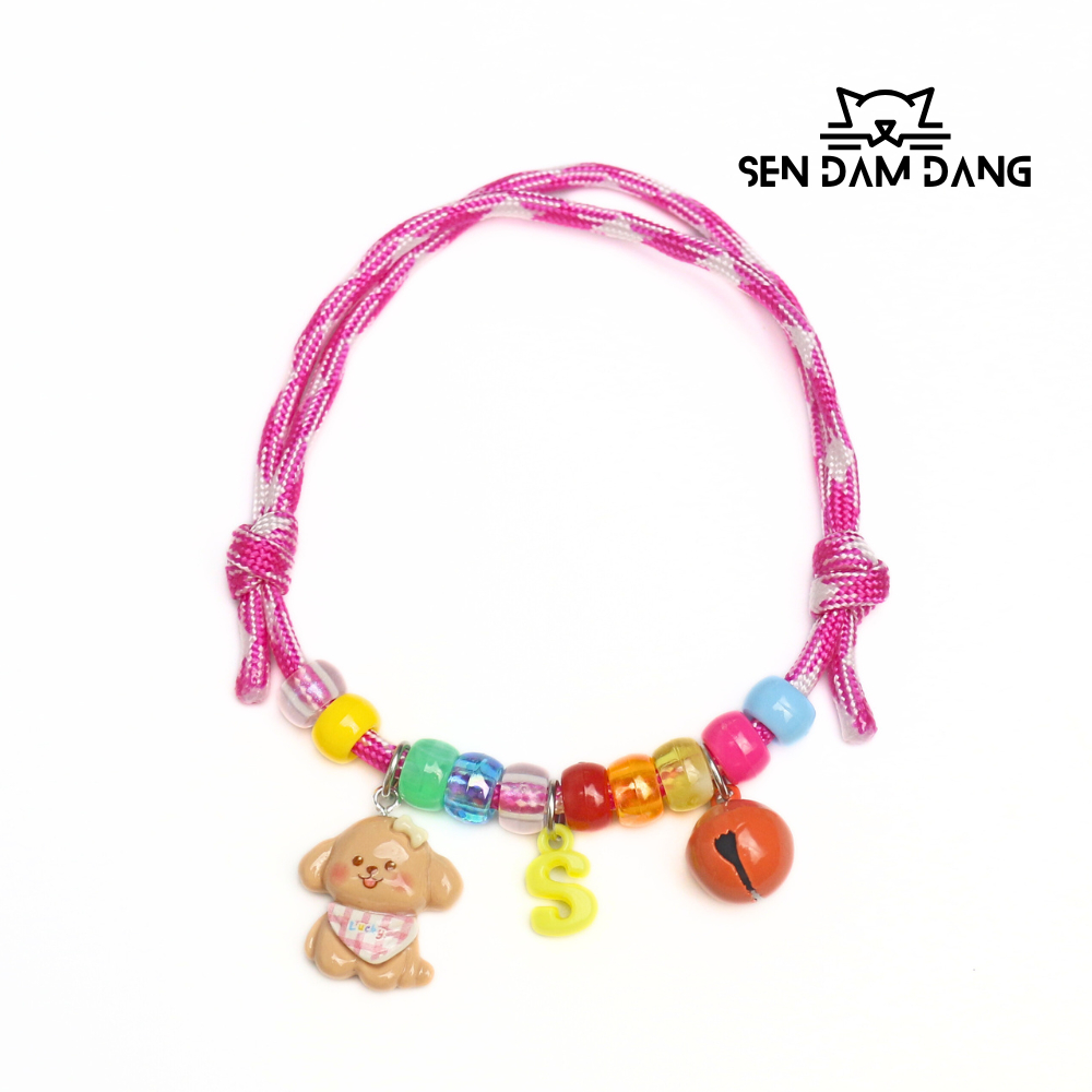 Vòng Dây Dù Kèm Chữ Cho Cún Mèo
