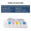 Ổ CẮM ĐIỆN USB CAO CẤP Chống Giật 2 Cổng Cắm USB