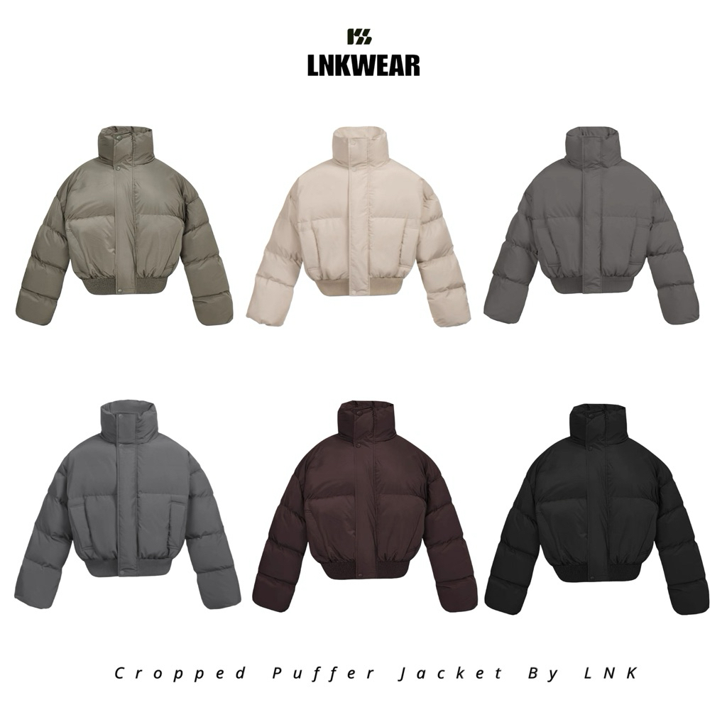 ÁO PHAO CT02- FORM BOXY TRẦN 5 LỚP BÔNG LNKWEAR