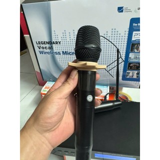 Micro Không Dây 800 PRO Âm Thanh Hay Chống Hú Tốt, Bắt Giọng Tốt, Dễ Dàng Kết Hợp Với Amply, Loa Kéo, Vang, Mixer.