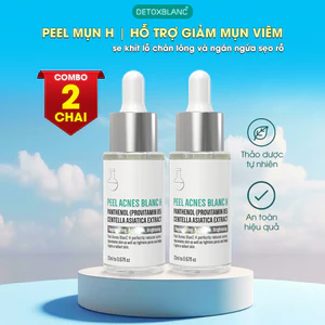 Combo 2 chai Serum Mụn Peel Acnes Blanc H 20ml DetoxBlanc