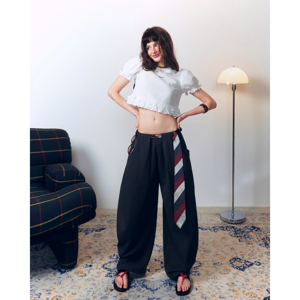 Daisy Top - Remmus | Áo blouse linen 2 kiểu mặc cho nữ