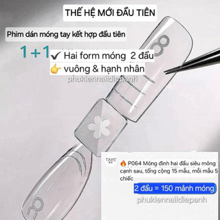 Móng úp gel gôm TAYE - móng làm dual phom cao cấp đủ phom chính hãng TAYE