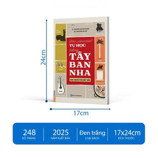 Sách - Combo 3000 Từ vựng+Tự học tiếng Tây Ban Nha Dành cho người mới bắt đầu - Kèm App Online