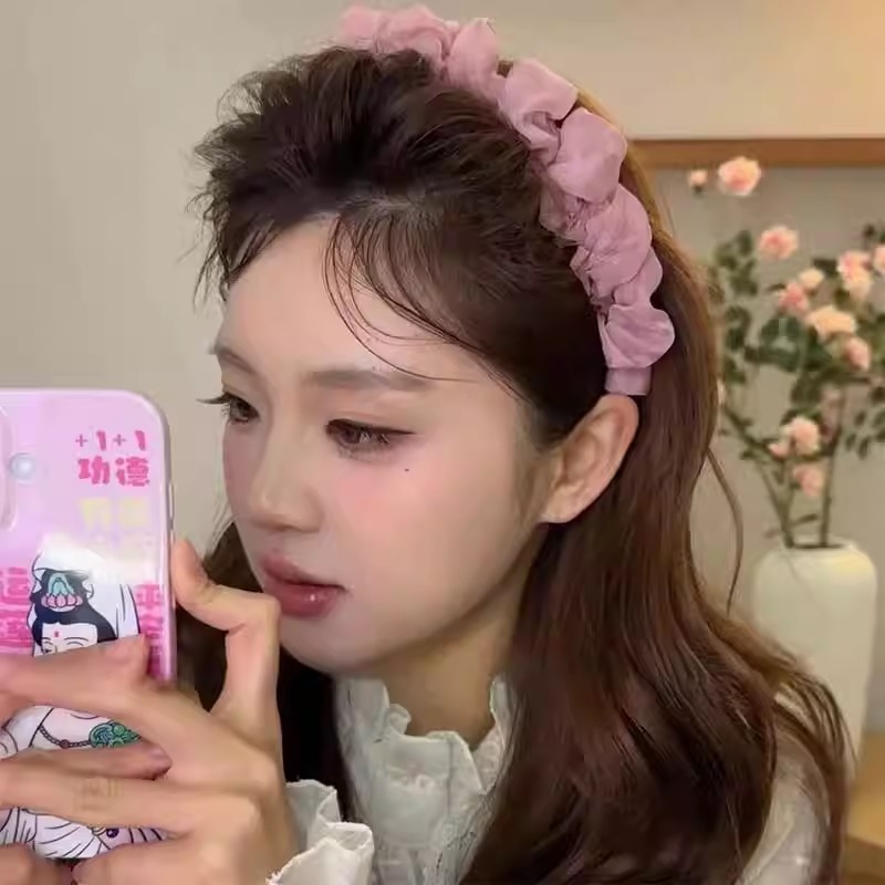 Cài Tóc Băng Đô Chữ Y Lio Làm Phồng Tóc Tiểu Thư Kiểu Pháp Dễ Thương