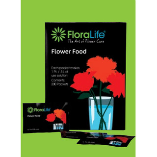 Combo 100 Gói Thuốc Dưỡng Hoa FloraLife Nhập Khẩu Từ Mỹ Giúp Hoa Tuơi Lâu Tàn Không Hôi Nước