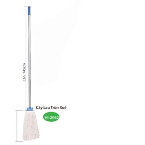 Combo 2 Cây Lau Nhà Công Nghiệp Tròn Xòe Homeinno