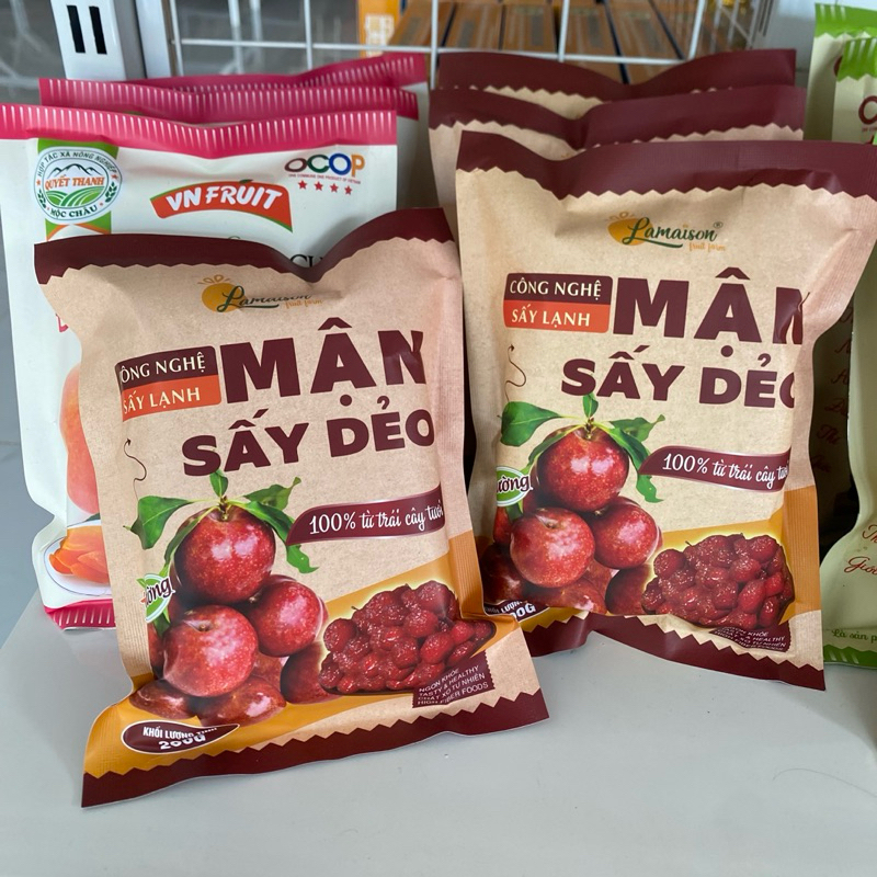 Mận sấy dẻo 200gr - Đặc sản Tây Bắc (100% tự nhiên)