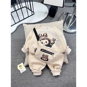 MẪU MỚI BỘ NỈ CÀO BÔNG CHO BÉ TRAI MONSTER